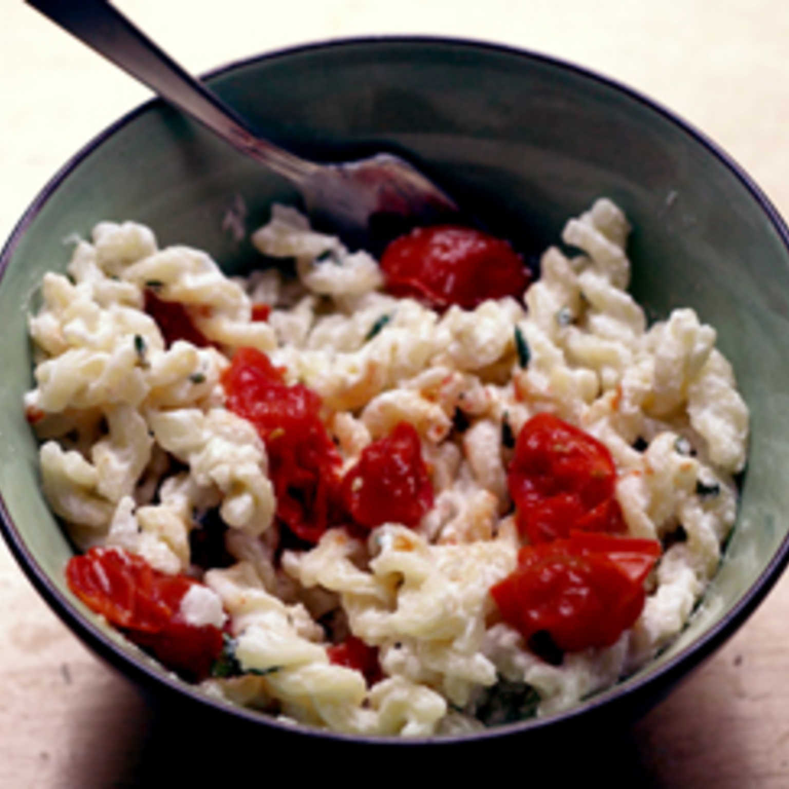 "Semester-Abroad" Goat Cheese Pasta